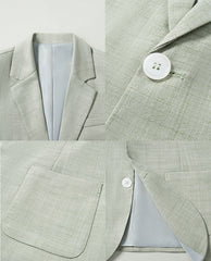 S-3XL Solid Color Suit Pants Set-Business Dinner Wedding