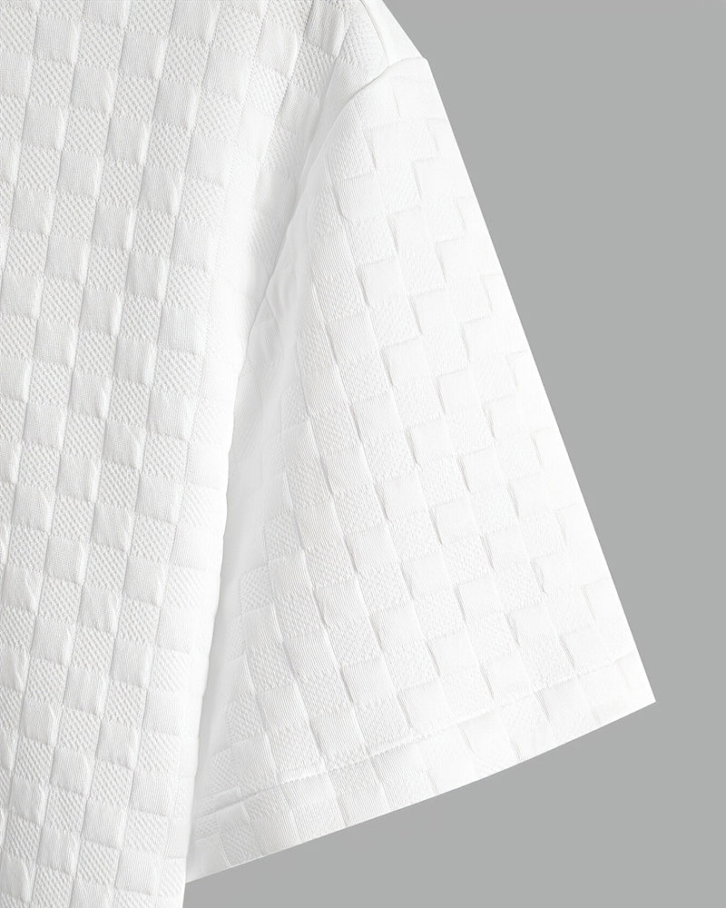 S-2XL Pure White Men's Casual Suit