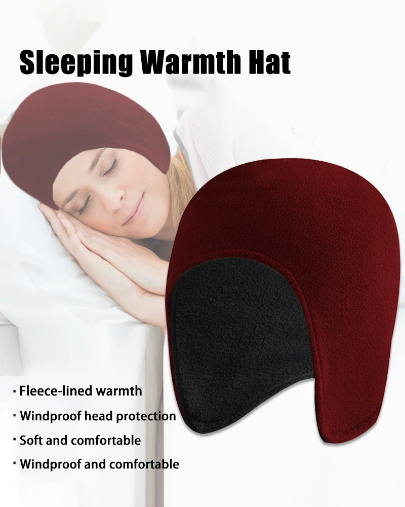 Winter Warm Sleeping Cap Headgear