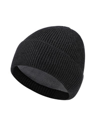 Simple All-match Thickened Knitted Wool Hat
