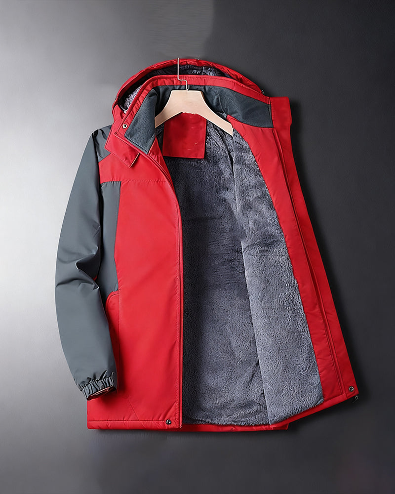 Big & Tall Men's Thickened Waterproof Warm Large Size Charge Clothes L-5XL