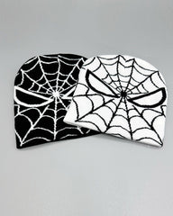 Spider Web Wool Hat Double Knit Hat