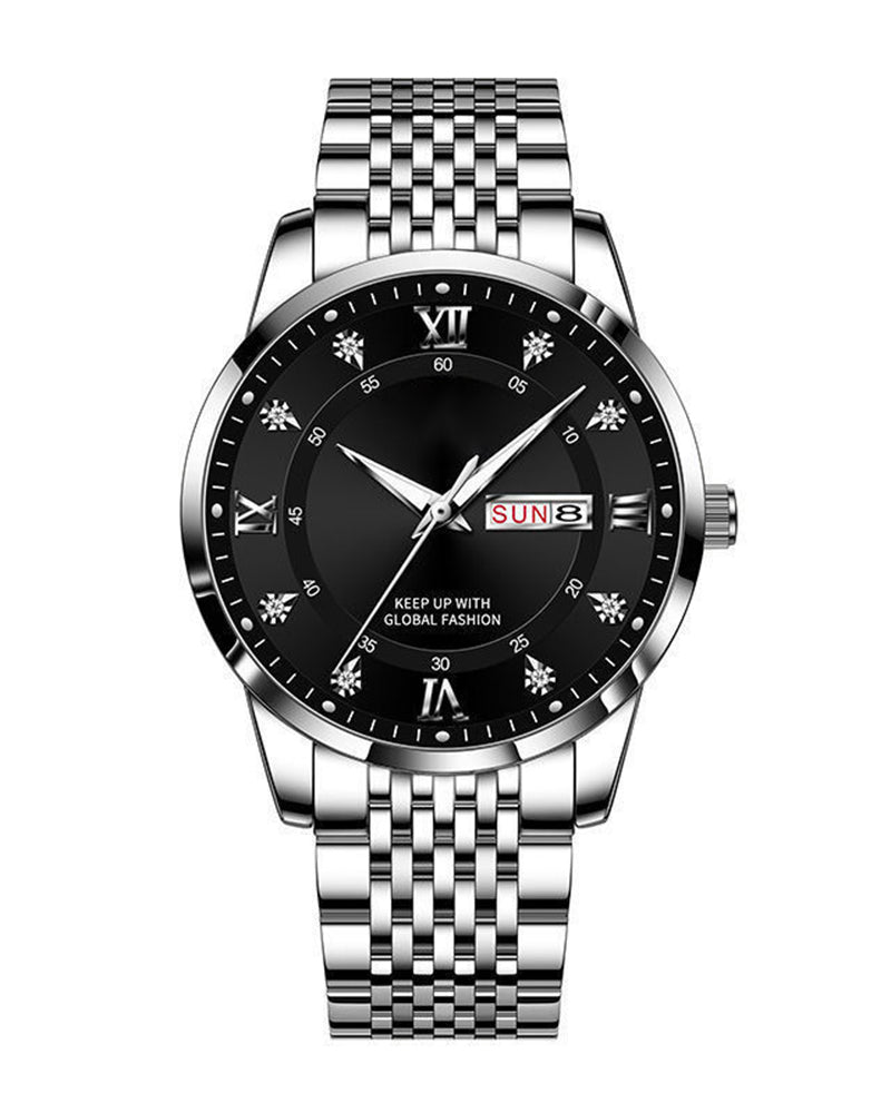 Men's Watch Waterproof Luminous Calendar Quartz Watch