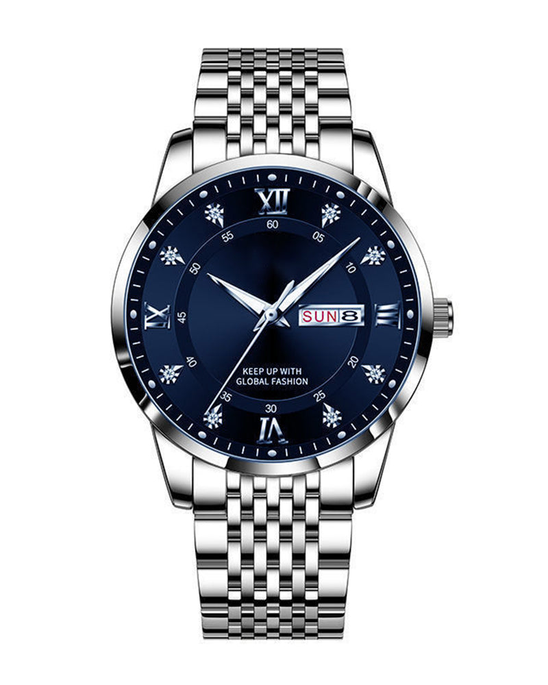 Men's Watch Waterproof Luminous Calendar Quartz Watch