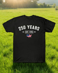 Simple Print T-shirt To Commemorate The 250 Anniversary Of The Founding Of The People's Republic Of China