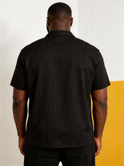 Big & Tall Men's Juneteenth1865 Digital Print Short Sleeve Shirt