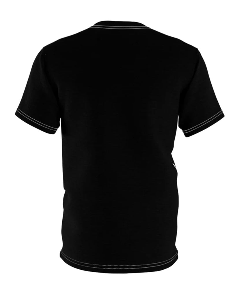 Big & Tall Men's Abstract Line Art Print Round Neck Short Sleeve Tee