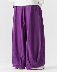 Big & Tall Men's Ultra-wide Loose Japanese Wide-leg Overalls M-5XL