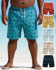 L-5XL Casual Cotton Home Five-point Beach Shorts