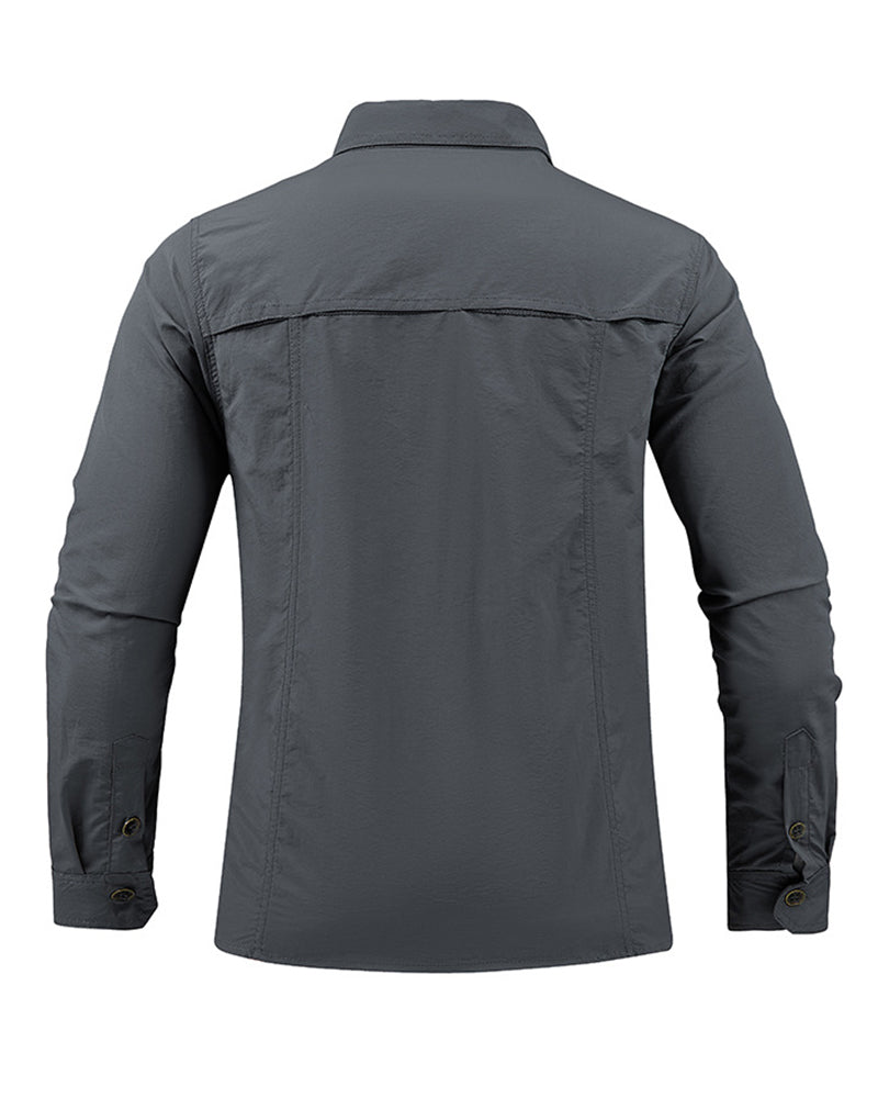 M-5XL Outdoor Quick Dry Ice Shirt