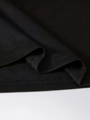 Big & Tall Men's Black Bottom Yellow 1865 Drop Print Round Neck Short Sleeve T-Shirt