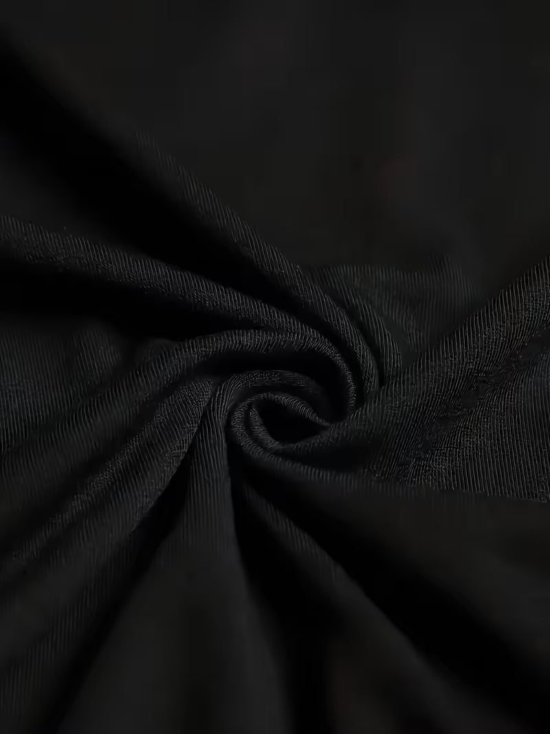 Big & Tall Men's Black Bottom Yellow 1865 Drop Print Round Neck Short Sleeve T-Shirt