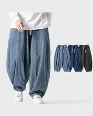 Japanese Retro Harlan Straight Denim Pants