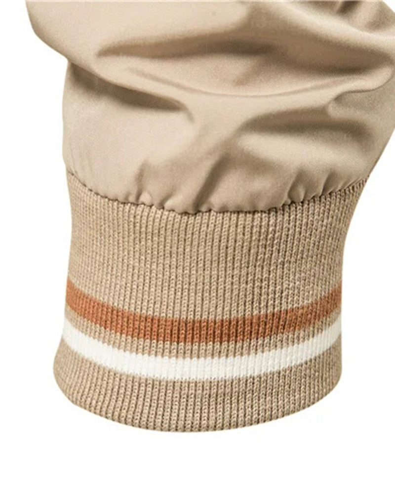 Big & Tall Men's Stand Collar Jacket Coat M-5XL