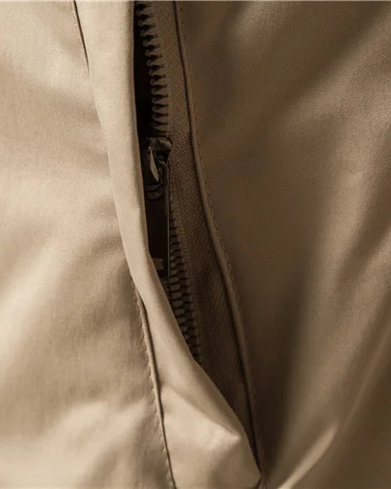 Big & Tall Men's Stand Collar Jacket Coat M-5XL