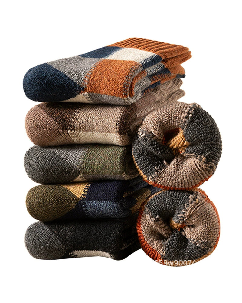 Thickened Warm Terry Socks Long Wool Socks