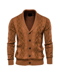 Big & Tall Men's V-Neck Long Sleeve Sweater Cardigan Coat M-3XL