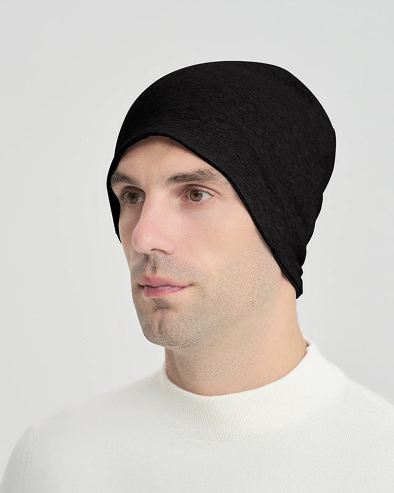 Shading Cotton Sleep Cap No Pressure Sense Windproof Warm