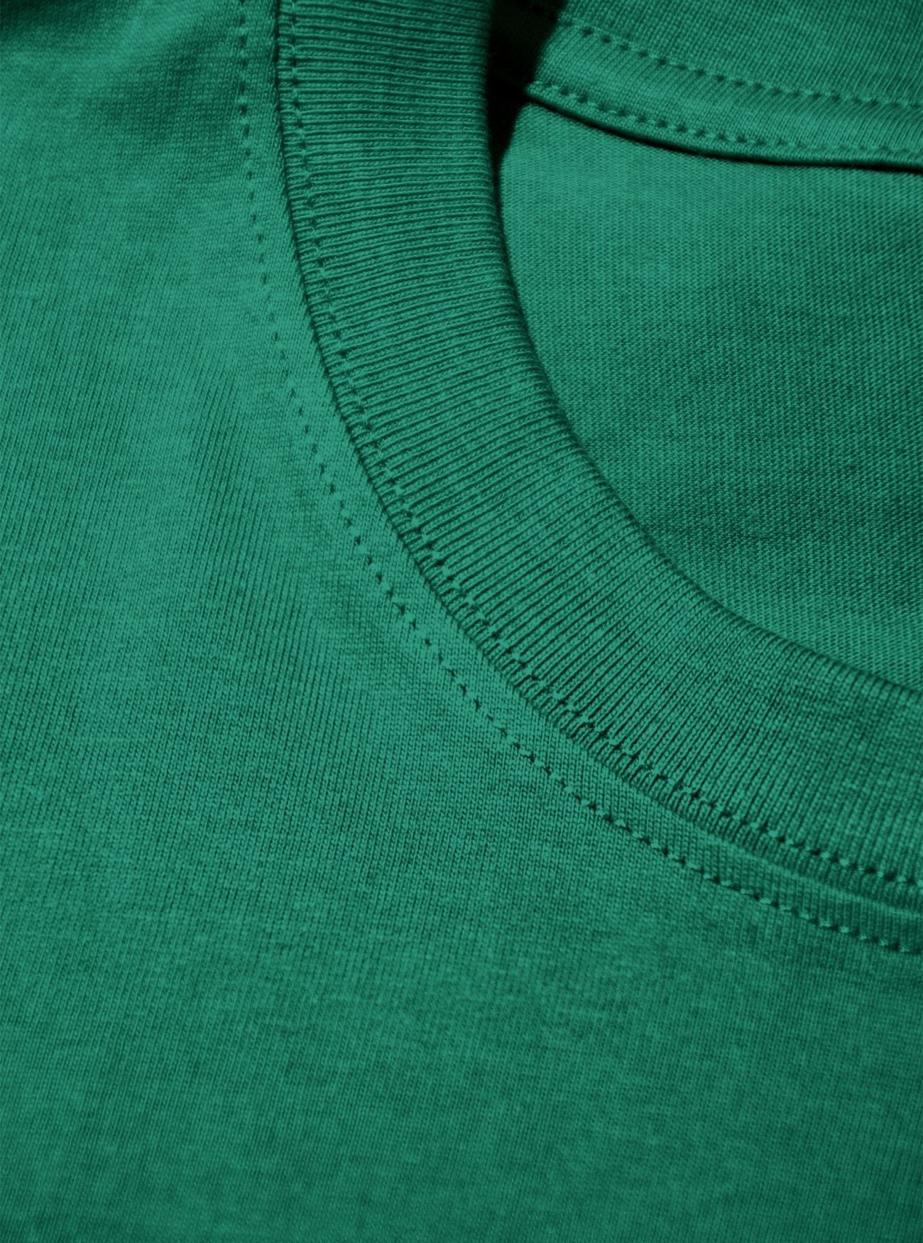 S-3XL Solid Color Round Neck Cotton Short Sleeves