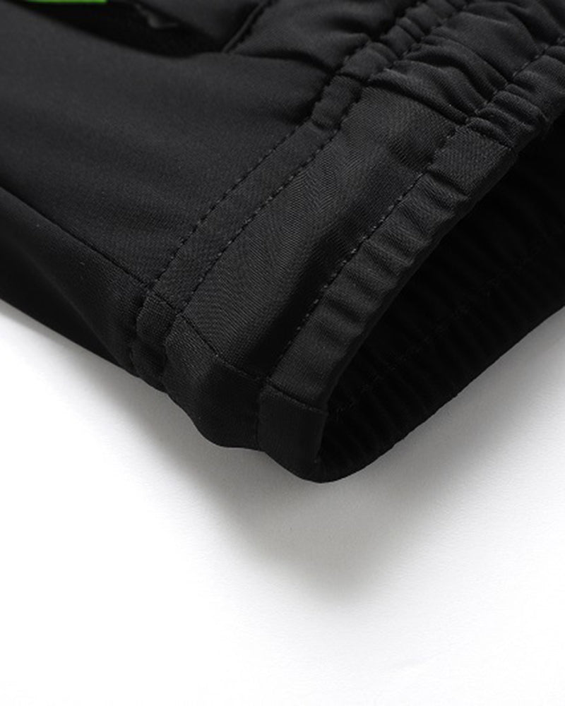 Men's Ice Silk Pants Capri Pants Sports Shorts Summer Stretch Air Conditioning Pants Breathable Loose Trendy All-match Large Size Pants