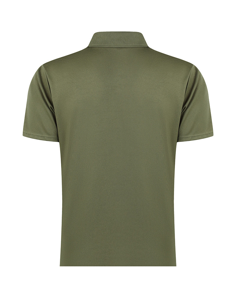 Summer Men's Polo Shirt Solid Color Short-sleeved Lar T-shirt Casual Fit Top Large Size