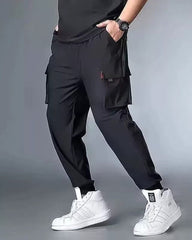 Big & Tall Men's Plus Size Loose Large Pocket Toe Sports Pants L-10XL