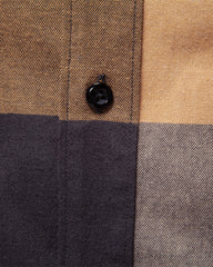 Big & Tall Men's Business Check Cotton Long Sleeve Shirt S-2XL