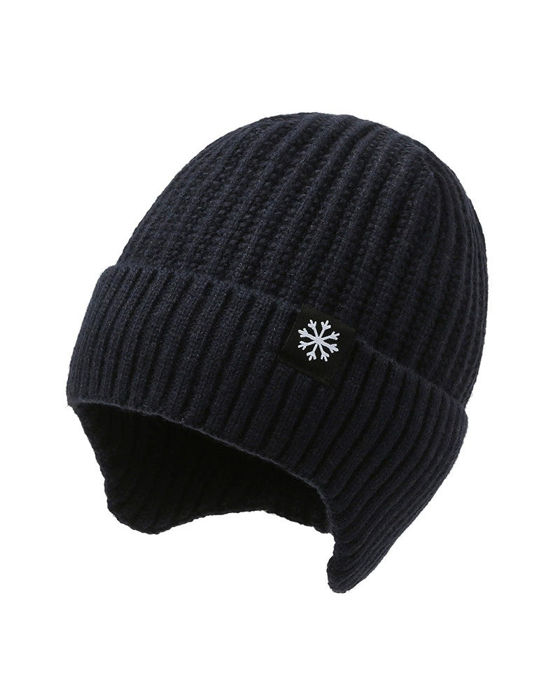 Thickened Knit Hat Scarf Set