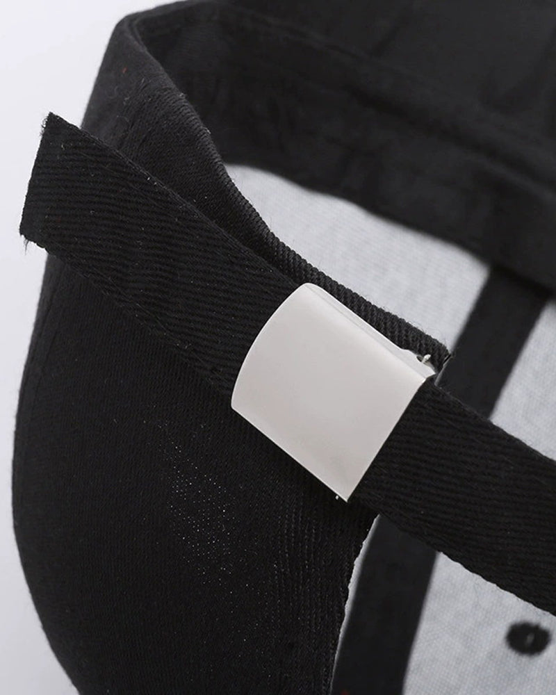 Embroidered Cross Casual All-match Cap