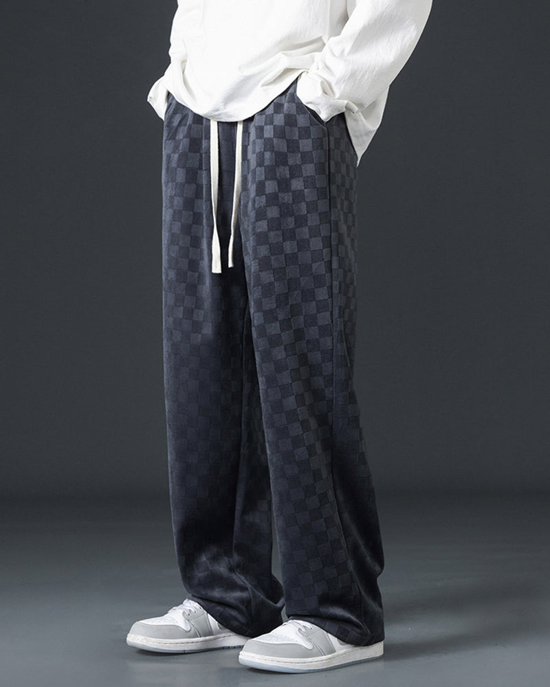 Big & Tall Men's Corduroy Straight Casual Pants M-4XL