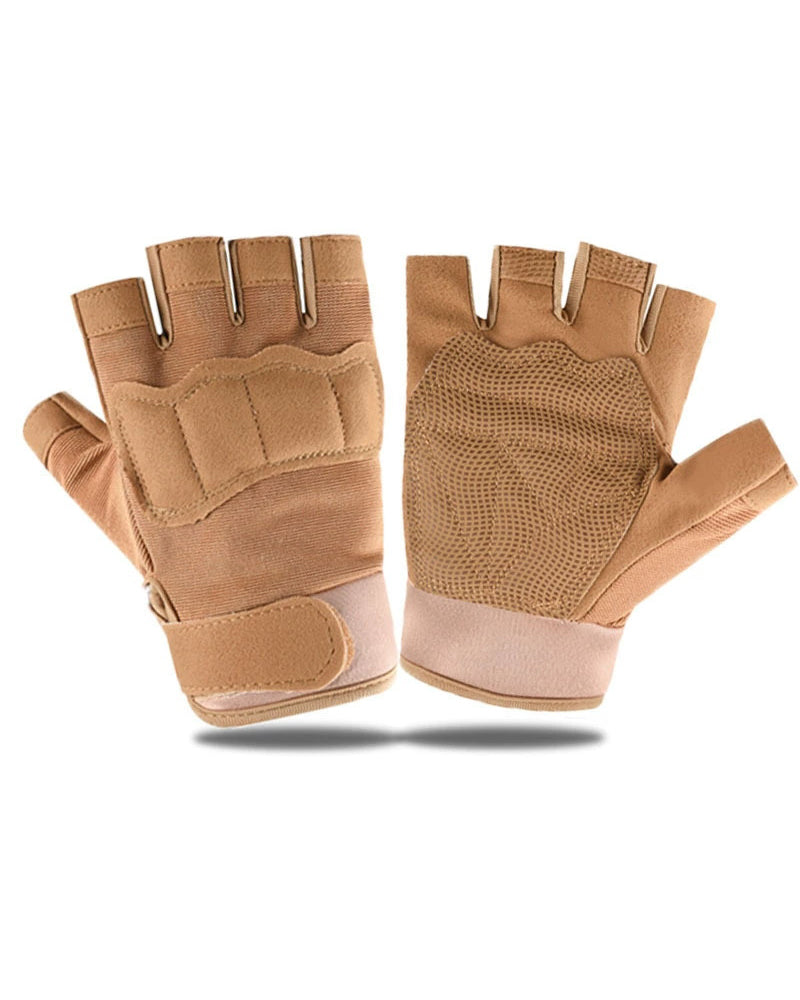 Half Finger Gloves Men's And Women's Military Fan Special Forces Camouflage Outdoor Riding Training