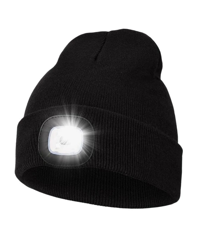 Rechargeable LED Lamp Removable And Washable Outdoor Knitted Hat