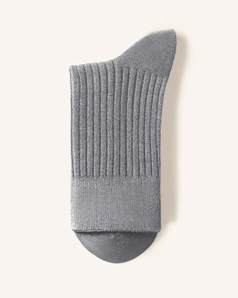 39% Merino Wool Antibacterial Deodorant Sweat Absorbing Mid-Tube Socks