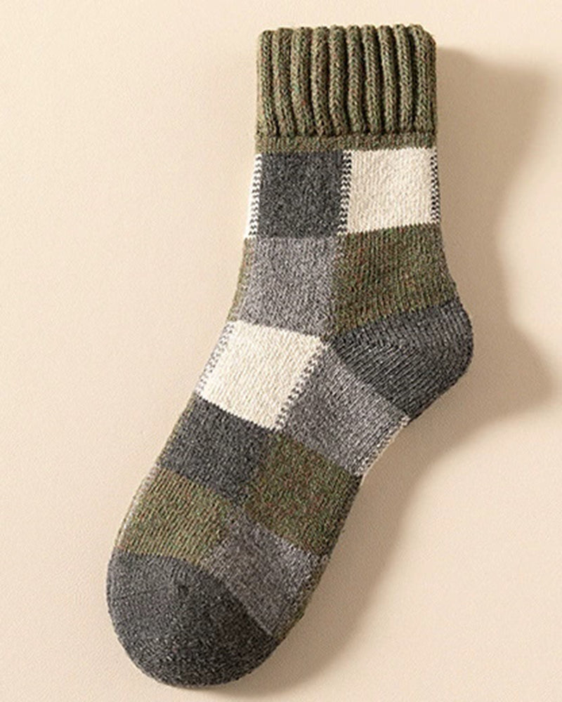 Thickened Warm Terry Socks Long Wool Socks
