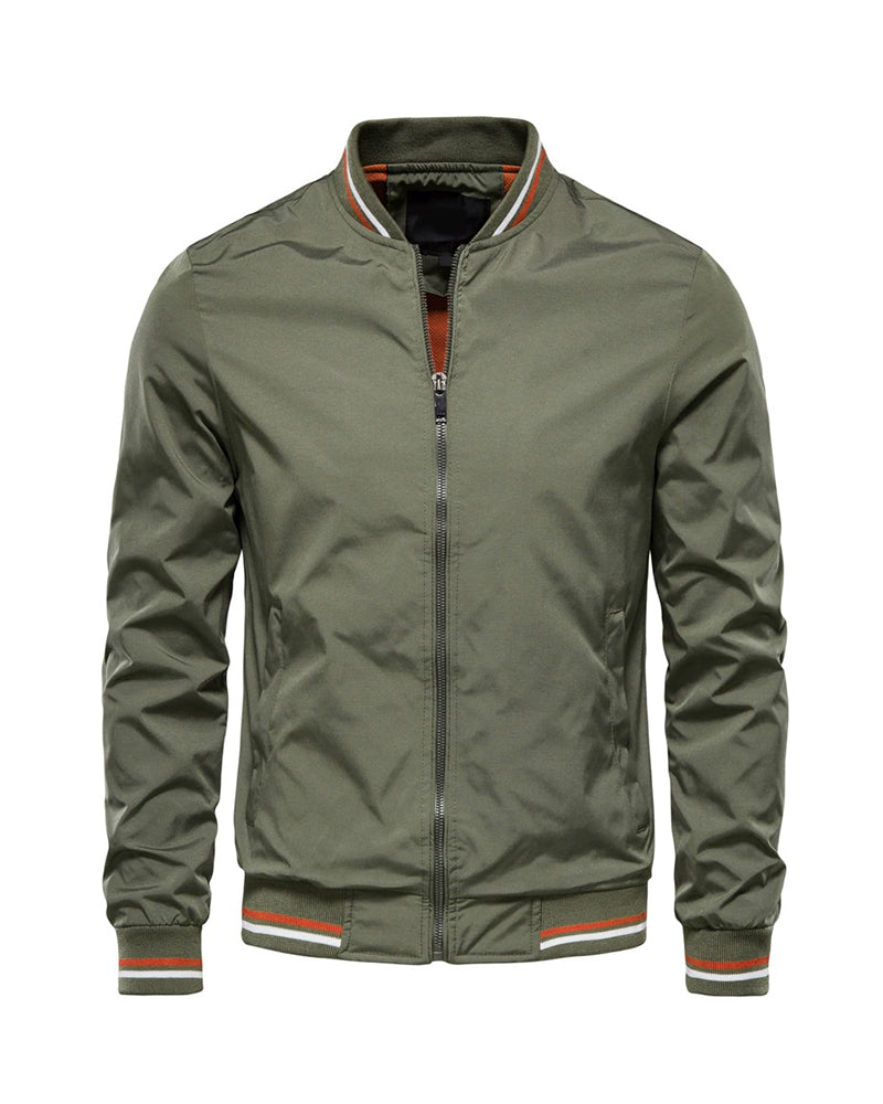 Big & Tall Men's Stand Collar Jacket Coat M-5XL