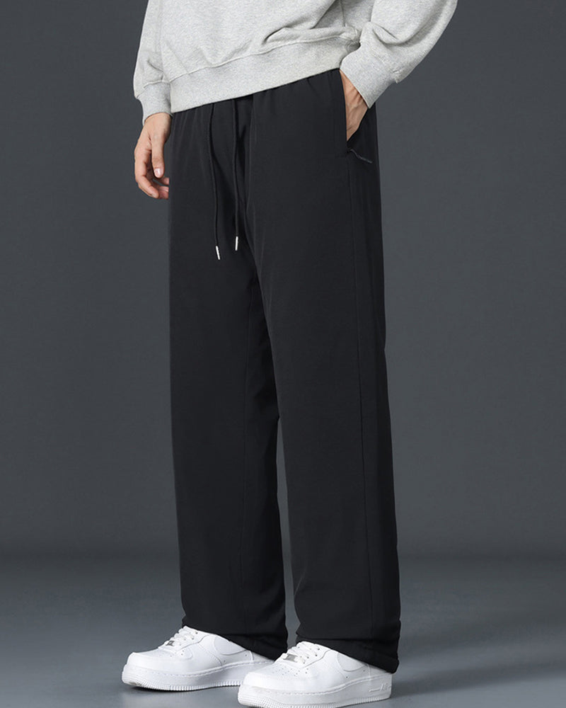 Big & Tall Men's Graphene Knee Pads Thickened Windproof Warm Pants M-5XL