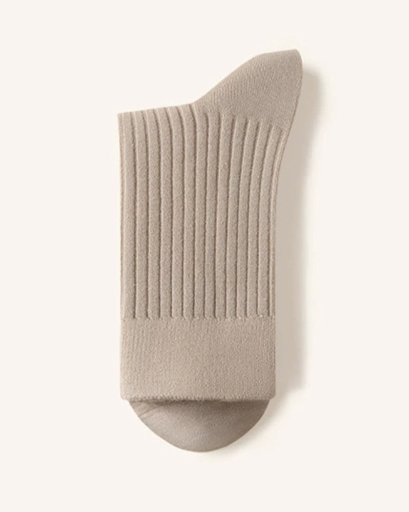 39% Merino Wool Antibacterial Deodorant Sweat Absorbing Mid-Tube Socks