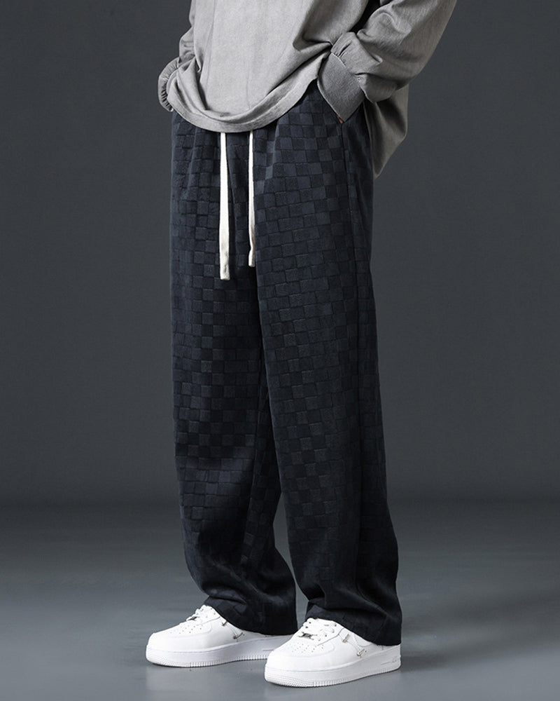 Big & Tall Men's Corduroy Straight Casual Pants M-4XL