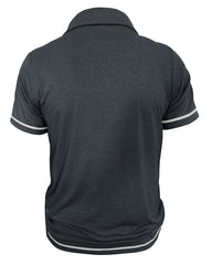 Big & Tall Men's Casual Pocket Button Lel POLO Short Sleeve T-Shirt S-3XL