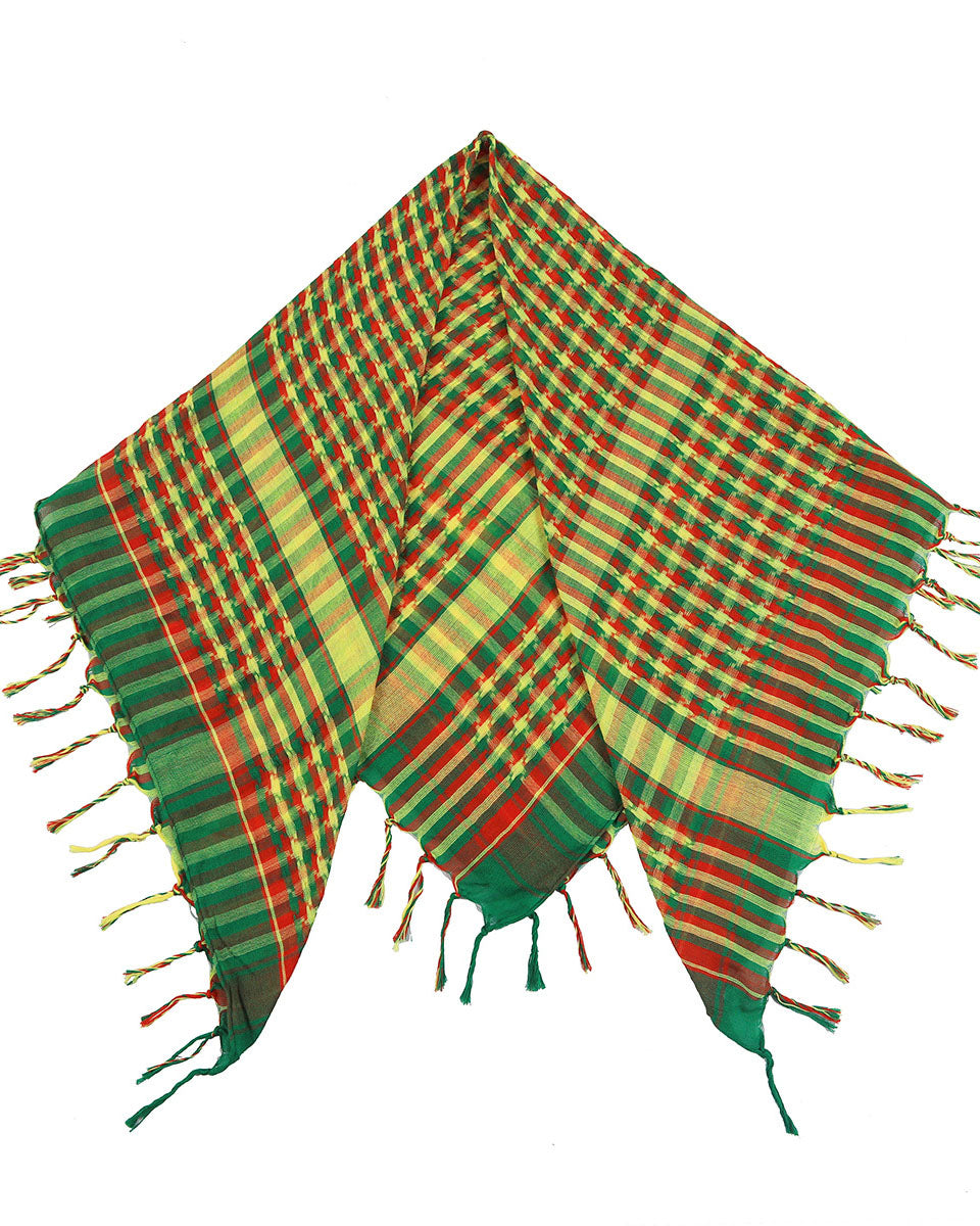 Outdoor Sports Red Yellow Green Windproof Sand-proof Warm Scarf