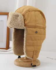 Men'S Thermal Winter Hat with Ear Flaps