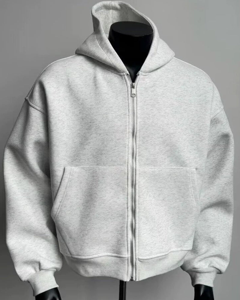 Big & Tall Men's Design Three-dimensional Schoolbag Sports Hooded Sweater M-3XL