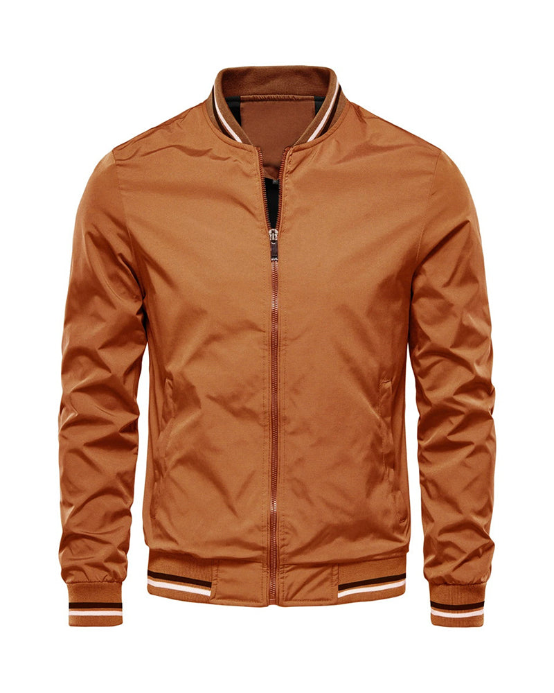 Big & Tall Men's Stand Collar Jacket Coat M-5XL