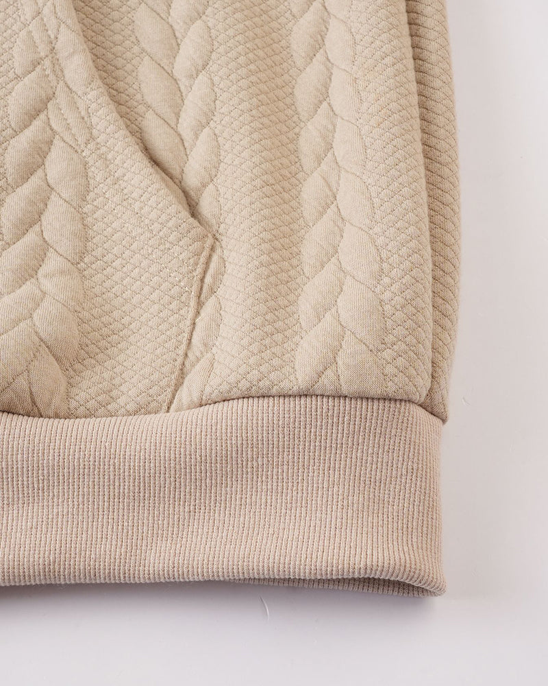 Big & Tall Men's Jacquard Hoodie Pants Set S-2XL