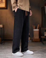 🔥Christmas 50% Off Exclusive ✨Big & Tall Men's Corduroy Straight Thickened Pants M-5XL