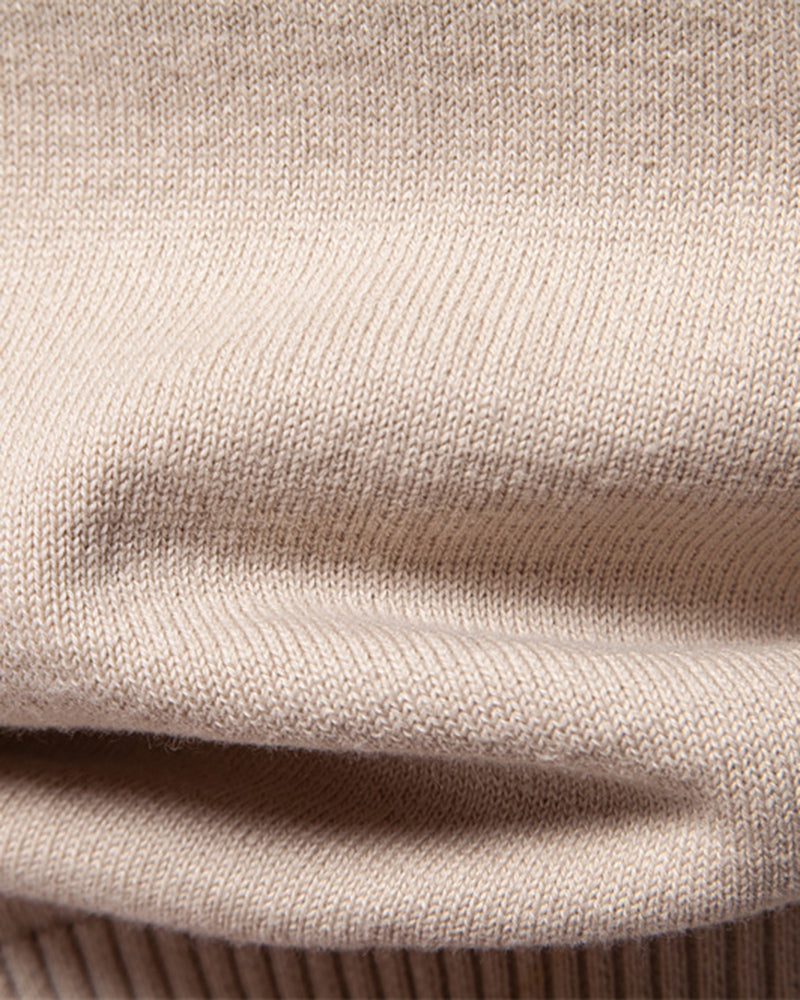 Big & Tall Men's Simple Jacquard Saffiano Crewneck Pullover Sweater S-2XL