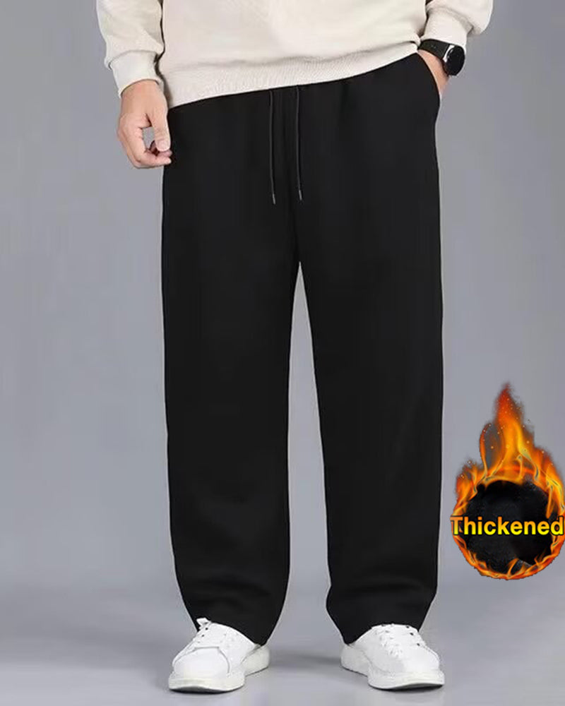 🔥Christmas 50% Off Exclusive✨Big & Tall Men's Thickened Casual Straight Pants XL-10XL