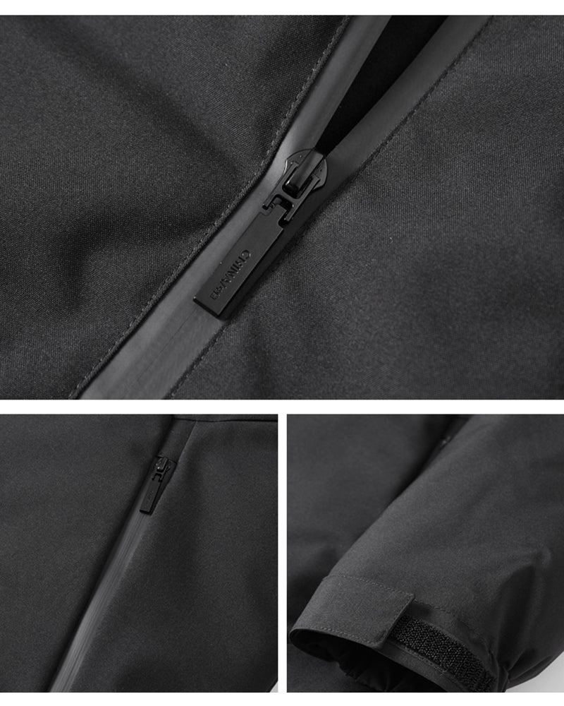 Big & Tall Men's Graphene Down Hooded Cotton-padded Jacket Coat L-6XL