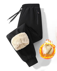 Big & Tall Men's Lamb Velvet Large Size Thickened Waterproof Windproof Pants M-6XL