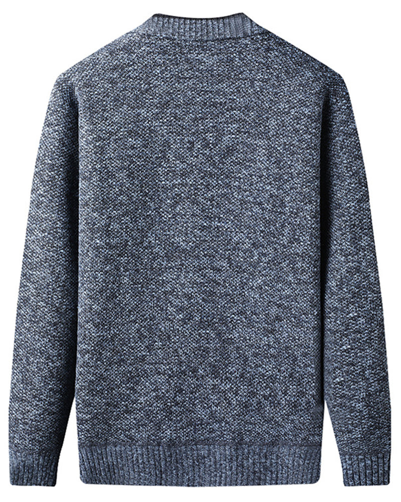 Thickened Knit Button Cardigan Sweater M-3XL